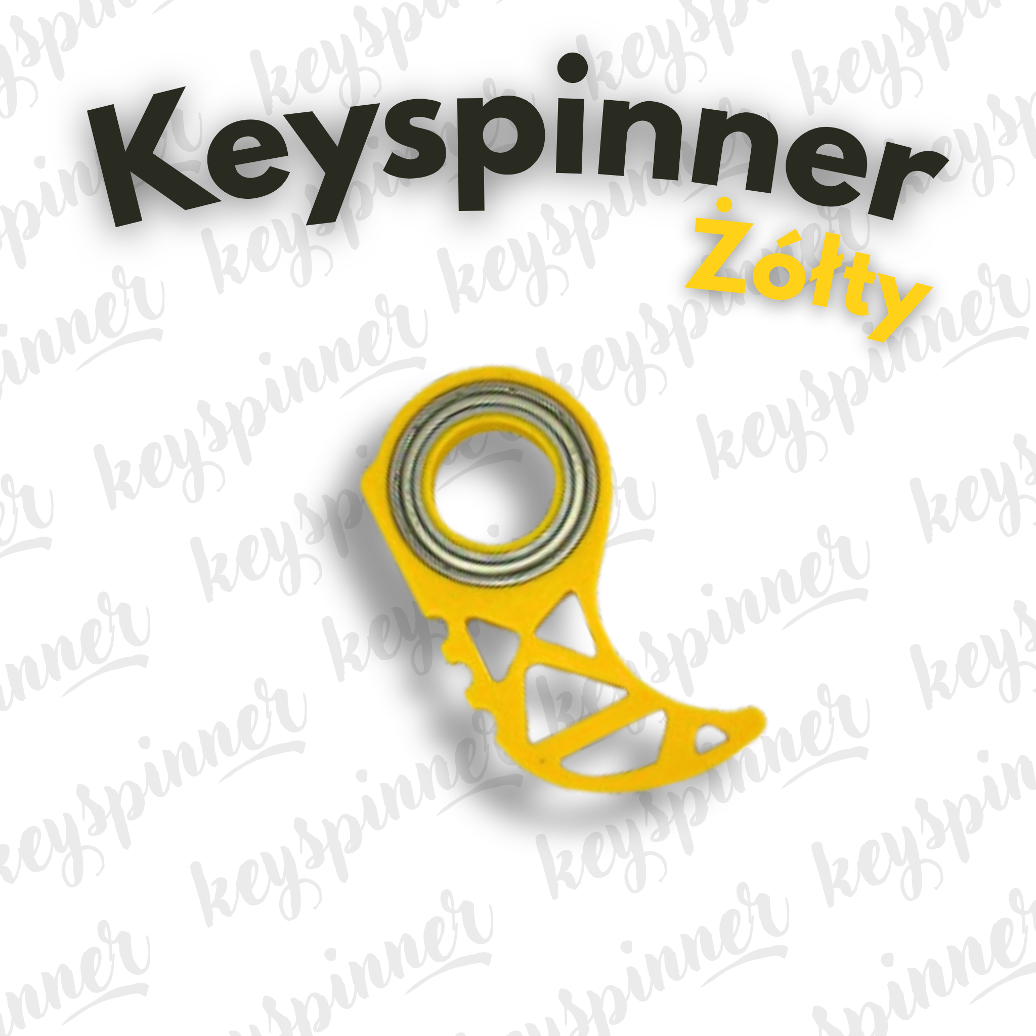 Keyspinner Żółty